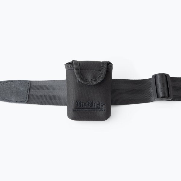 On-Stage MA1335 Wireless Transmitter Pouch with Guitar Strap