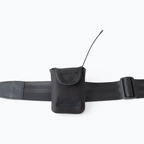On-Stage MA1335 Wireless Transmitter Pouch with Guitar Strap