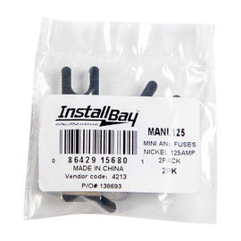 Install Bay MANL125 Mini ANL 125 AMP Fuse - Package of 2