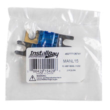 Load image into Gallery viewer, Install Bay MANL15 Mini ANL 15 AMP Fuse - Package of 2