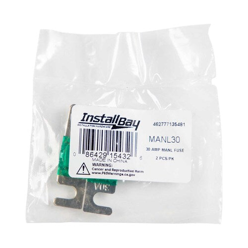 Install Bay MANL30 Mini ANL 30 AMP Fuse - Package of 2