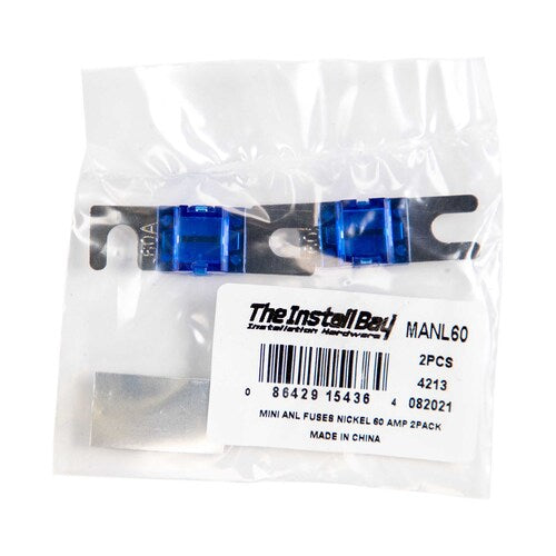 Install Bay MANL60 Mini ANL 60 AMP Fuse - Package of 2