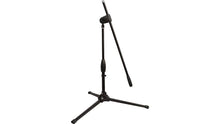 Charger l&#39;image dans la galerie, Ultimate Support MC-40B PRO SHORT Classic Series Microphone Stand with Three-way Adjustable Boom Arm and Stable Tripod Base