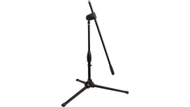 Ultimate Support MC-40B PRO SHORT Classic Series Microphone Stand with Three-way Adjustable Boom Arm and Stable Tripod Base