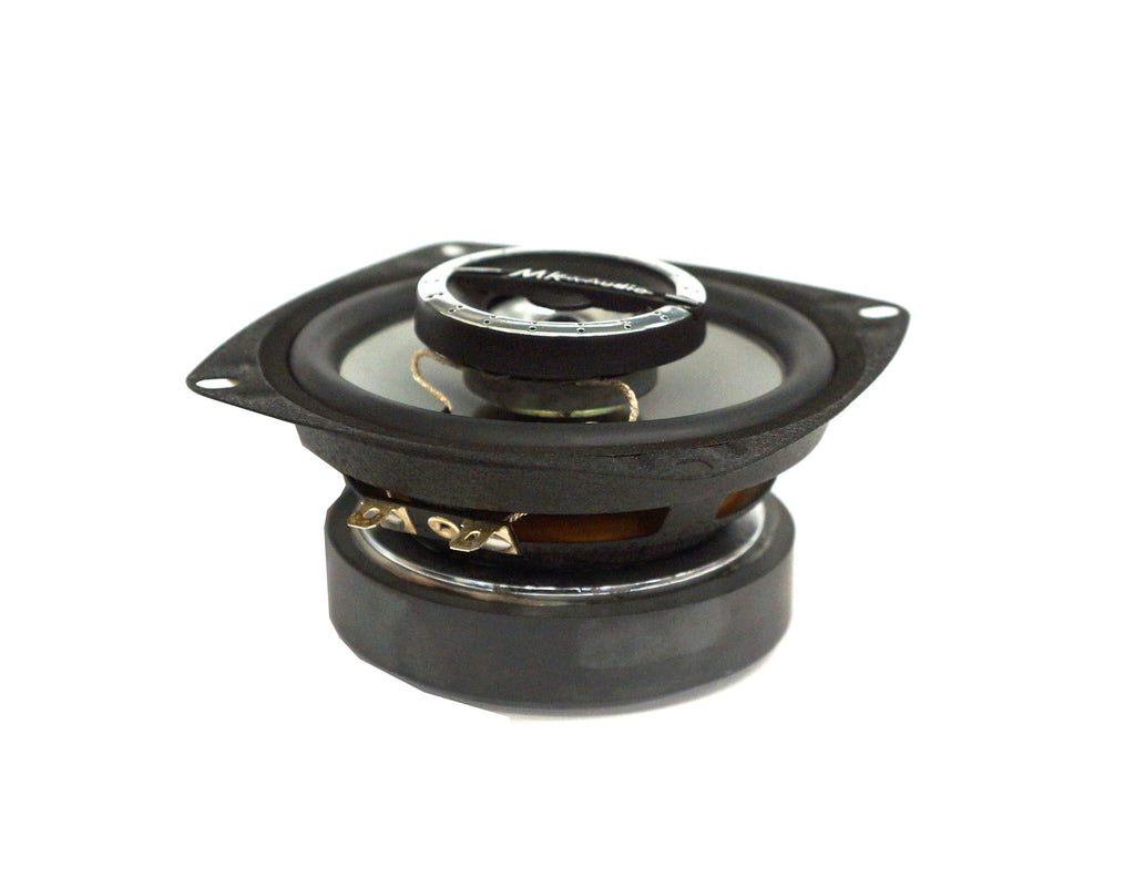 MK Audio MD4099 4" 2-Way Coaxial Car Speakers 250W Crystal-Clear Full-Range Sound