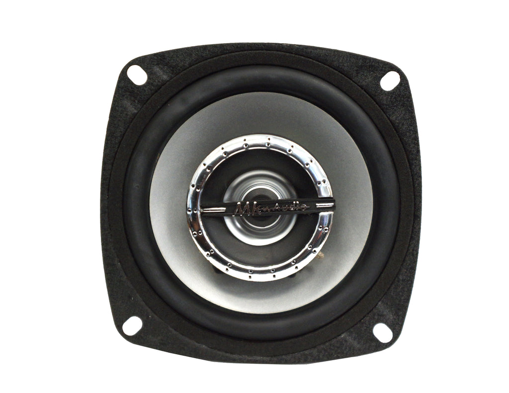 MK Audio MD4099 4" 2-Way Coaxial Car Speakers 250W Crystal-Clear Full-Range Sound