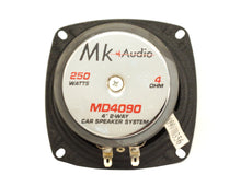 Load image into Gallery viewer, MK Audio MD4099 4" 2-Way Coaxial Car Speakers 250W Crystal-Clear Full-Range Sound