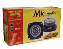Load image into Gallery viewer, MK Audio MD4099 4" 2-Way Coaxial Car Speakers 250W Crystal-Clear Full-Range Sound