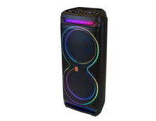Load image into Gallery viewer, 2 MR DJ MEMPHIS Dual 15” Powered Bluetooth DJ Speaker 6000W Active PA System