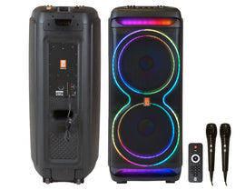 MR DJ MEMPHIS Dual 15” Powered Bluetooth DJ Speaker 6000W Active PA System