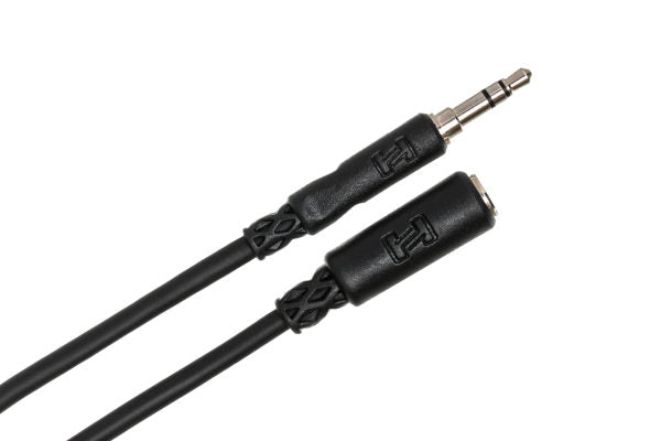 Hosa MHE-110 3.5mm TRS Female to 3.5mm TRS Male to Extension Cable 10 foot