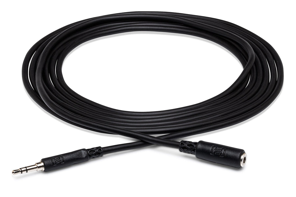 Hosa MHE-125 3.5mm TRS Female to 3.5mm TRS Male Extension Cable 25 foot