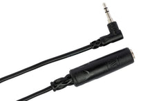 Charger l'image dans la galerie, Hosa MHE-100.5 Right-angle 3.5mm TRS Male to 1/4" TRS Female Adapter Cable