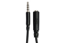 Charger l'image dans la galerie, Hosa MHE-158 3.5mm TRRS Female to Slim 3.5mm TRRS Male Smartphone Adapter