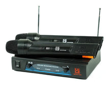 Charger l'image dans la galerie, 2 MR DJ MICVHF3200 Wireless Dual Handheld design Microphone System