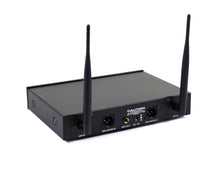 Load image into Gallery viewer, 2 MR DJ MICUHF300 Dual UHF Wireless Microphone System Kit 2 Handheld &amp; LED display