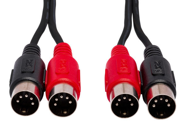 Hosa MID-203 Dual MIDI Cable 9.9 foot (3 meter)