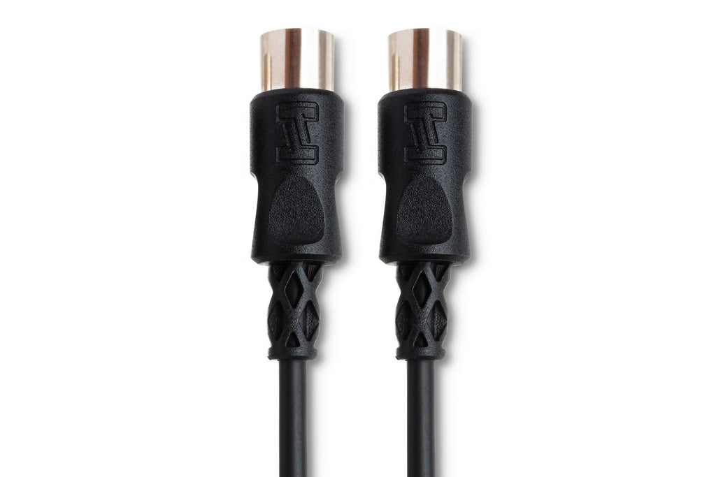 Hosa MID-310BK MIDI Cable - 10 foot Black