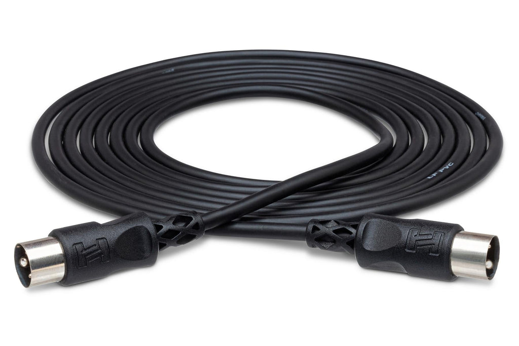 Hosa MID-325BK MIDI Cable 25 foot Black