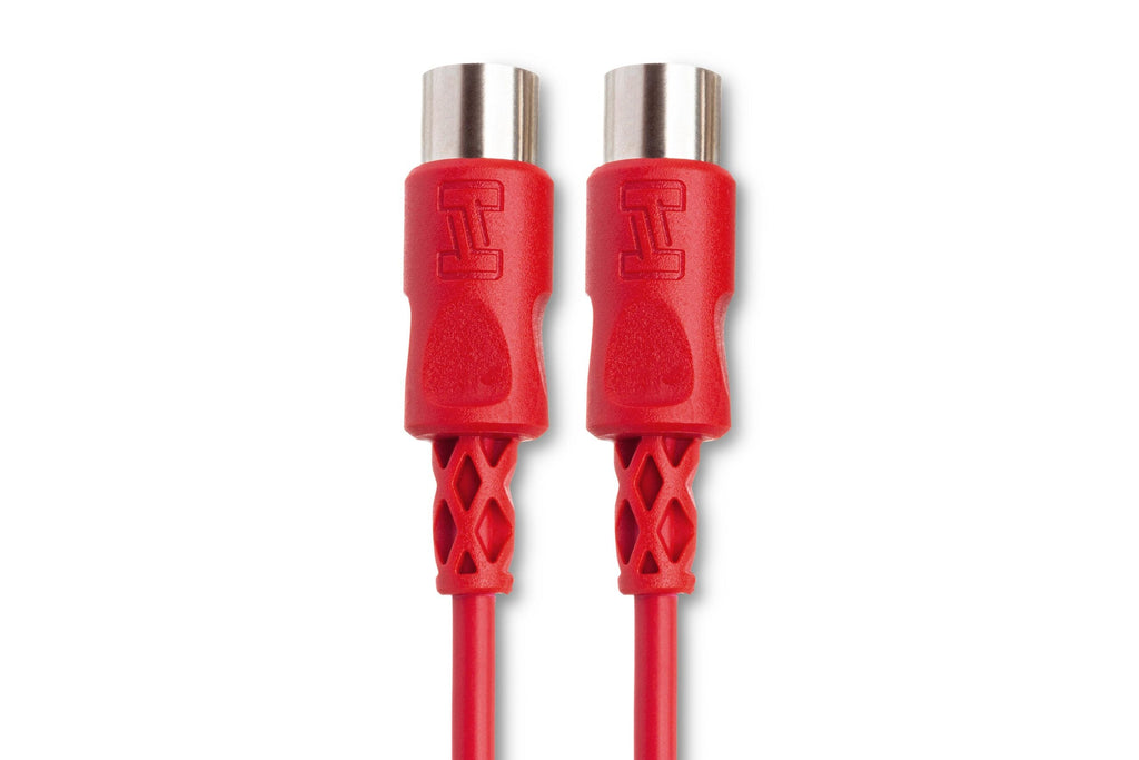 Hosa MID-310RD MIDI Cable - 10 foot Red