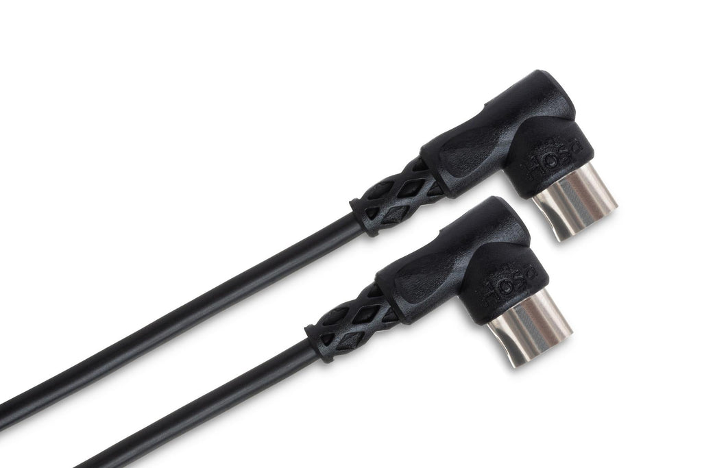 Hosa MID-303RR Right-angle MIDI Cable - 3 foot
