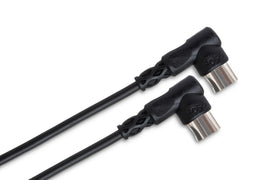 Hosa MID-305BK MIDI Cable - 5 foot Black