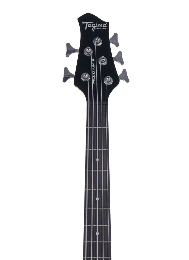 Tagima MILLENIUM 5-MR-DF Electric Bass Guitar - Metallic Red