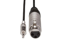 Charger l'image dans la galerie, Hosa MIT-156 Impedance Transformer XLR Female to 3.5 mm TRS Male 18 inch