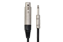 Charger l'image dans la galerie, Hosa MIT-176 Impedance Transformer XLR Female to 1/4-inch TS Male 6 inch