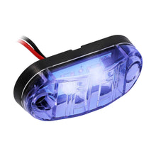 Load image into Gallery viewer, Marine ML-AL2CL-B Blue 2-LED Accent Light - Clear Plastic Bezel
