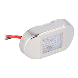 Marine ML-AL2SS-B Blue 2-LED Accent Light - Stainless Steel Bezel