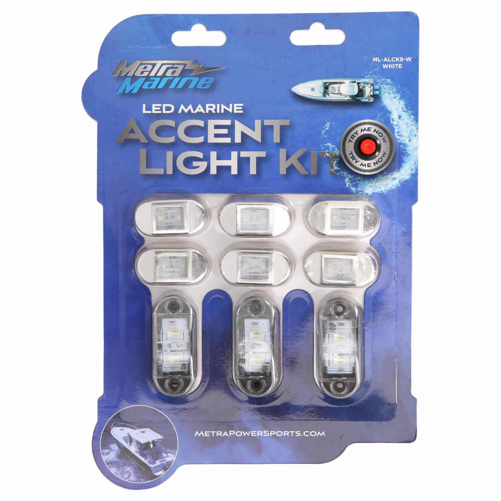 Marine ML-ALCK9-B Blue LED Marine Accent Lighting Kit