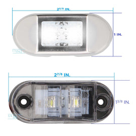 Marine ML-ALCK9-W White LED Marine Accent Lighting Kit