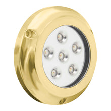 Charger l'image dans la galerie, Marine ML-RGBW72W 72W RGBW Underwater Transom Light, Brass