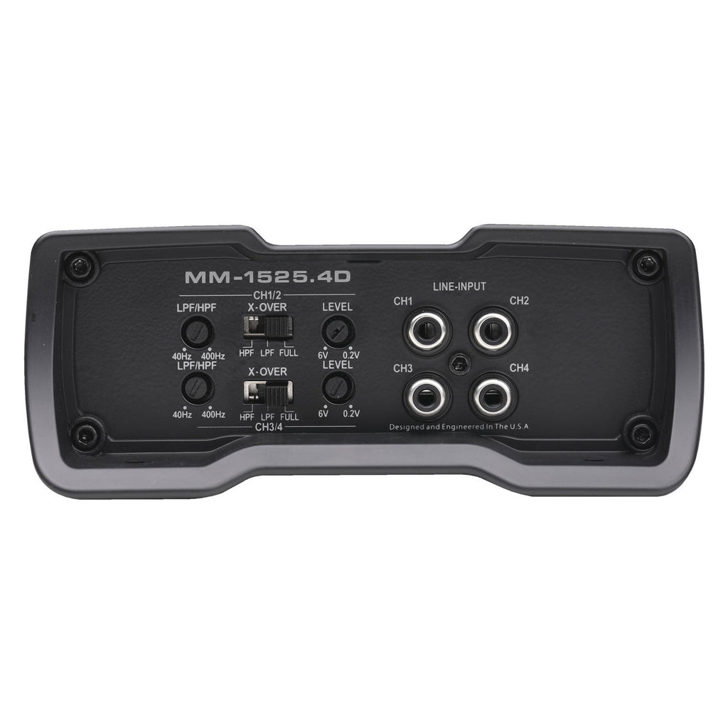 Autotek MM-1525.4D Compact Mean Machine 1500 Watt Amplifier