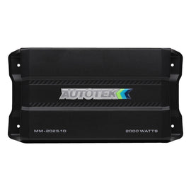 AUTOTEK MM-2025.1D 2000 Watt 1-Ohm Stable Compact Mono Amplifier