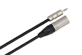 Hosa MMX-025 Microphone Cable 3.5 mm TRS Male to Neutrik XLR Male 25 foot