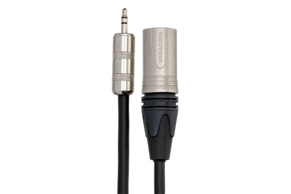 Hosa MMX-001.5 Microphone Cable 3.5 mm TRS Male to Neutrik XLR Male 1.5 foot