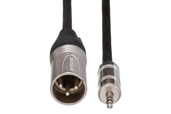 Hosa MMX-025 Microphone Cable 3.5 mm TRS Male to Neutrik XLR Male 25 foot