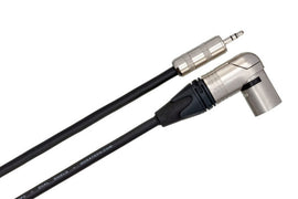 Hosa MMX-001.5SR Microphone Cable 3.5 mm TRS Male to Neutrik Right-angle XLR Male 1.5 foot