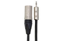 Load image into Gallery viewer, Hosa MMX-101.5 Microphone Cable 3.5 mm TRS Male to Neutrik XLR Male 1.5 foot