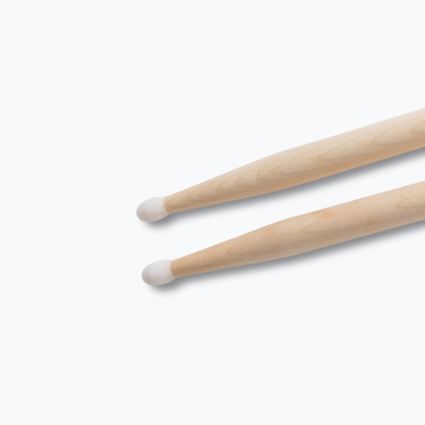 On-Stage MN5B Maple Drum Sticks (5B, Nylon Tip, 12pr)