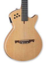 Charger l'image dans la galerie, Tagima MODENA I NY-EQ-NTS NylonString Thin Hollow Body Guitar - Natural