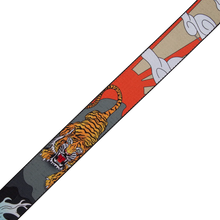 Charger l'image dans la galerie, Levy's Leathers MPD2-124 2” Wide Polyester Guitar Strap - Japanese Traditional Tiger Motif