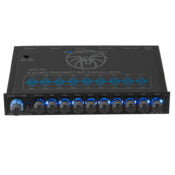 Charger l&#39;image dans la galerie, Soundstream MPQ-90 1/2 DIN 9-Band Graphic EQ w/ Subwoofer Level Control