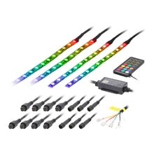 Charger l'image dans la galerie, PowerSports MPS-CHASE-CPY 4-Piece Chasing LED Golf Cart Canopy Kit
