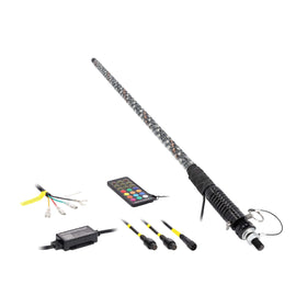 PowerSports MPS-CHWP-1 3' Chasing RGB Whip Light w/Controller