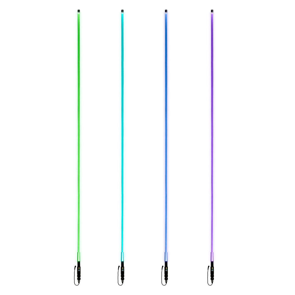 PowerSports MPS-FORGBWHIP6 RGB Fiber Optic Whip Light - 6 Ft