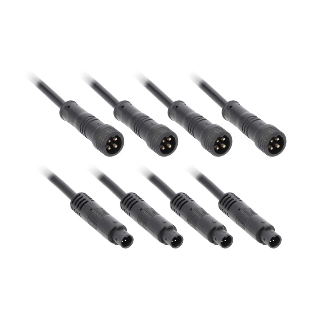 PowerSports MPS-RGB-M2H Heise Connect RGB Controller Crossover Cables - 4-Pack