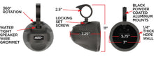 Charger l'image dans la galerie, PowerSports MPS-ULCAN6-5 Unloaded Pair 6.5" Can Speaker Pods